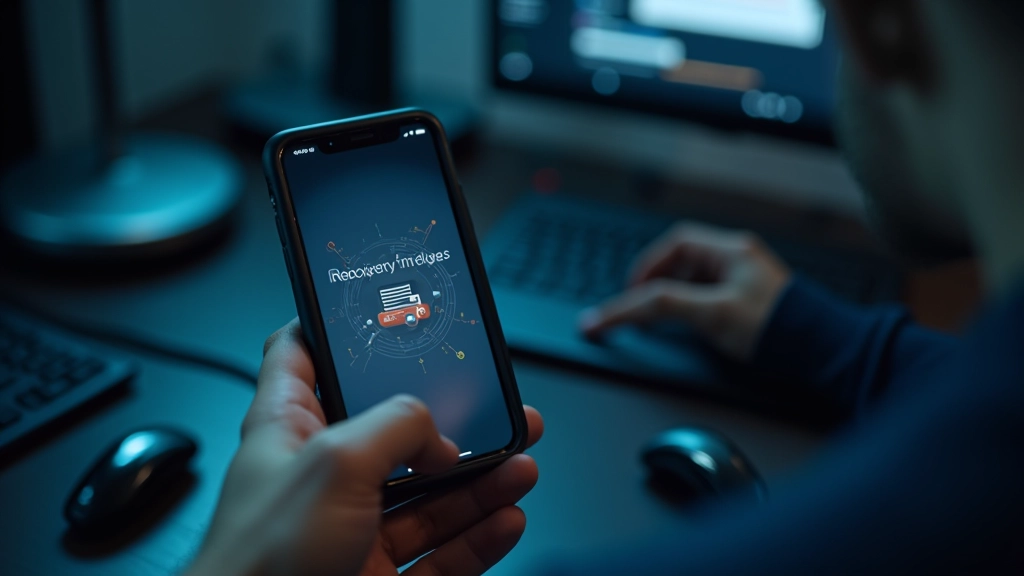 Recuperación de datos en dispositivo móvil